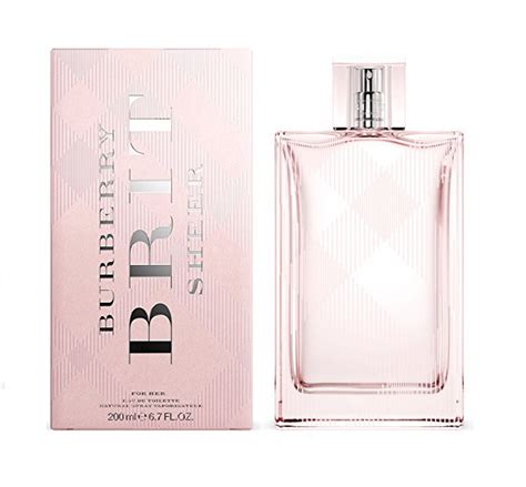 burberry brit sheer 6.7 oz|Burberry Brit sheer perfume shop.